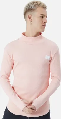 Produktbild von Herren Rundhals Sweatshirt Regular Fit Pullover L/XL Rosa
