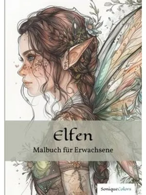 Produktbild von Elfen - Malbuch für Erwachsene