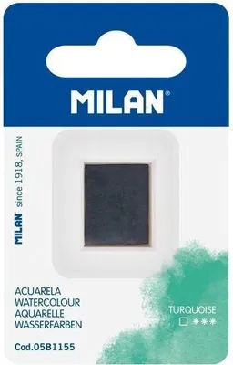 Produktbild von Aquarellfarbe in Würfeltürkis MILAN