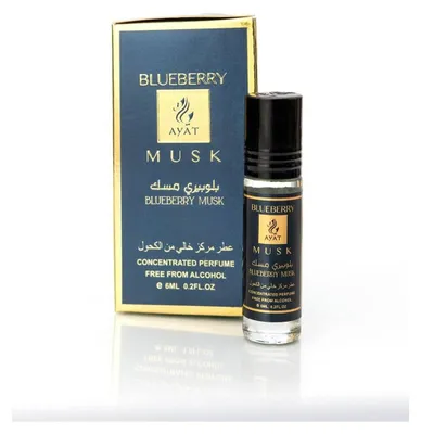 Obrázok produktu pre Blueberry Musk 6ml Unisex parfumový olej - Ayat Perfumes - Bez alkoholu