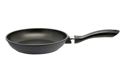 Produktbild von Bratpfanne - Ø 24 cm - Schwarz - Aluminiumguss - Kunststoffgriff - Antihaftbeschichtung