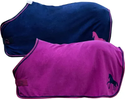 Produktbild von Abschwitzdecke -Mini- Farbe - Dunkelblau Größe (Pferdedecke) - 65 cm
