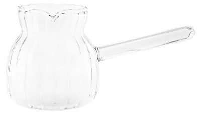 Produktbild von Luana El Chico Kaffeekanne aus Glas, 400 ml - Cezve für türkischen Kaffee