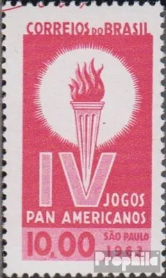 Produktbild von Briefmarken Brasilien 1963 Mi 1035 (kompl.Ausg.) postfrisch Panamerikanische Spiele