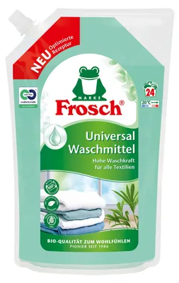 Produktbild von Frosch Universal Waschmittel 1,44L hohe Waschkraft für alle Textilien (1er Pack)
