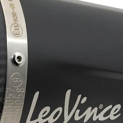 Produktbild von Endschalldämpfer LeoVince Auspuff-Ersatzteil 10395, schwarz, Ø 54mm 270mm