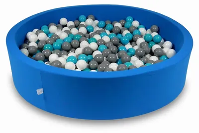 Obrázek produktu pro Sušák na prádlo 130x30cm modrý s 600 kuličkami: bílá, šedá, tyrkysová