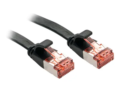 Produktbild von Lindy 47571, 1 m, Cat6, U/FTP (STP), RJ-45, RJ-45, Schwarz