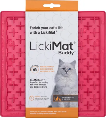 Obrázok produktu pre LickiMat Lízacia podložka Buddy pre mačky Ružová