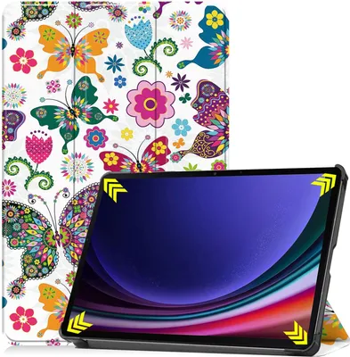 Image de Housse pour Samsung Tab S9 2023 SM-X710 SM-X716 11 pouces Smart Cover Etui avec fonction support et fonction veille/réveil automatique