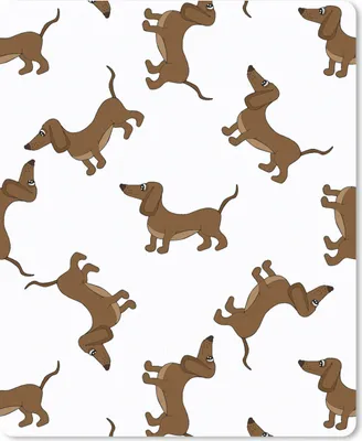 Produktbild von MuchoWow® Mauspad Mousepad Muster - Hund - Dackel - Jungen - Mädchen - Kinder - Kinder 30x40 cm - Mousepads - Maus Mat - Pad - Mausunterlage - Mausmatten