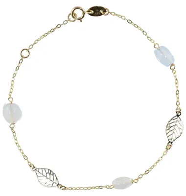 Produktbild von MIAMAR 1145796 Damen Armband 14 Karat (585) Gelbgold Gold 17,5 cm