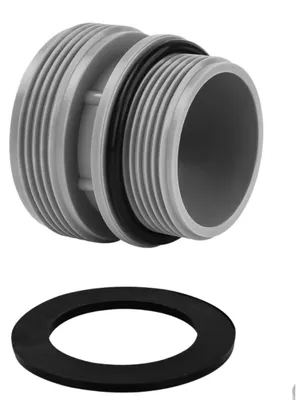 Obrázek produktu pro INF Adaptér bazénové hadice 40mm na 1.5 inch, kompatibilní s Intex nadzemními bazény, PE s těsněním