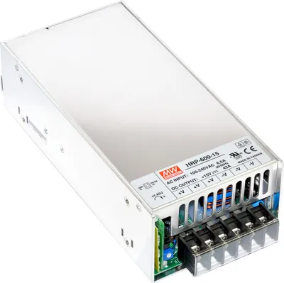 Produktbild von MEANWELL HRP-600-3.3 - AC/DC-Schaltnetzteil, geschlossen - 396W 3,3V/120A