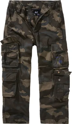 Produktbild von Brandit Kinder Pure Vintage Outdoorhose Größe 158/164 Farbe Dunkles Tarnmuster