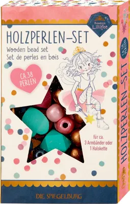 Produktbild von Coppenrath 18761 - Die Spiegelburg - Prinzessin Lillifee - Holzperlen-Set