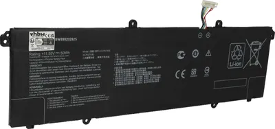Produktbild von vhbw Akku kompatibel mit Asus VivoBook 14 S433FL-EB181, S433FL-EB198TS Notebook (4250 mAh, 11,55 V, Li-Polymer)