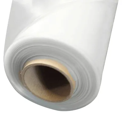 Produktbild von 1x Abdeckfolie Baufolie transparent / milchig 4000mm x 100m 40my LDPE