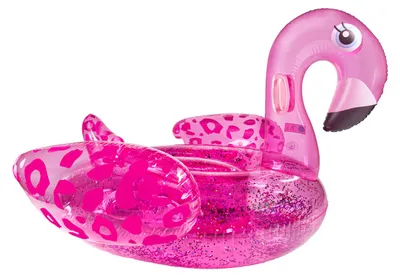 Produktbild von The Essentials Reittier Flamingo transp. mit Giltter