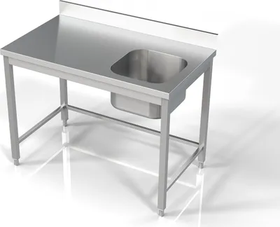 Produktbild von CHEFGASTRO 700 Spültisch 1 Rechts 1200 BxTxH 1200x700x850mm
