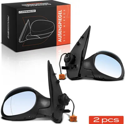 Image de Frankberg 2x Rétroviseur extérieur Gauche Droit pour Peugeot 206 SW 2E/K 2A/C