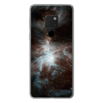 Produktbild von MuchoWow® Handyhülle Schutzhülle Hülle für Huawei P40 Lite Galaxie - Planet - Sterne Silikon Softcase Handy Hülle - Handy