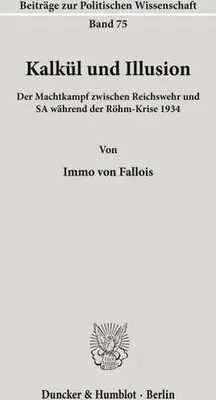 Produktbild von Kalkül und Illusion.