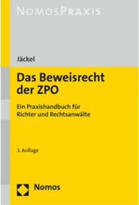 Image de Das Beweisrecht der ZPO