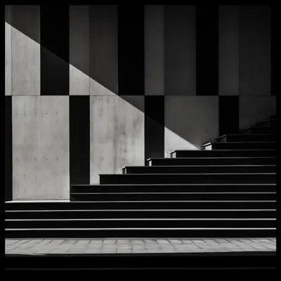 Image de Poster 80 x 80 cm Géométrie dans l'architecture