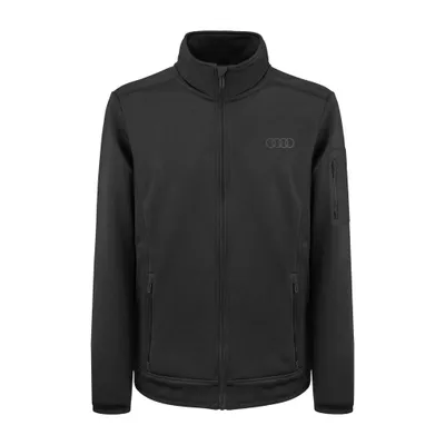 Produktbild von Original Audi Fleecejacke Herren, schwarz Gr. XL, Ringe