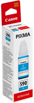 Produktbild von Canon GI-590 Cyan Tintenbehälter, Canon, Cyan, 70 ml, Japan, 1 Stück(e)