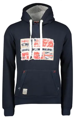 Obrázok produktu pre Geographical Norway Pánska mikina GPEPE Tmavomodrá veľkosť M (WT1874H/GN-NAVY)