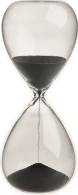 Produktbild von TFA Dostmann Sanduhr Transparent, Anthrazit analog (18.6009.10.90)