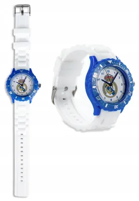 Productafbeelding van Analoge kinderwekker, klassiek model, Real Madrid, voor kinderen/fans / RM00046