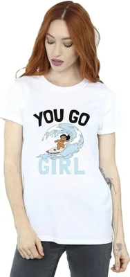 Produktbild von Disney - "You Go Girl" T-Shirt für Damen BI29849 (S) (Weiß)