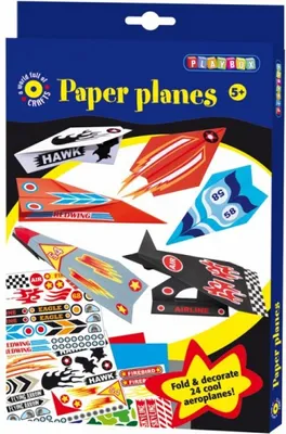 Produktbild von Set zum Basteln von Papierflieger