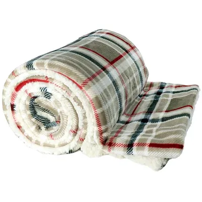 Produktbild von Unique Living |  Plaid Larsson 150x200cm taupe