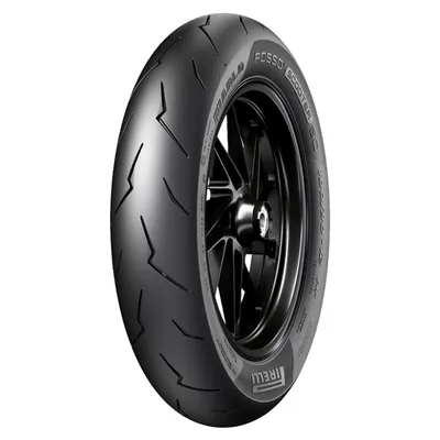 Productafbeelding van Pirelli motorband, auto-banden, Diablo Rosso Scooter SC (100/90-12 RF TL 64P M/C, voorband)