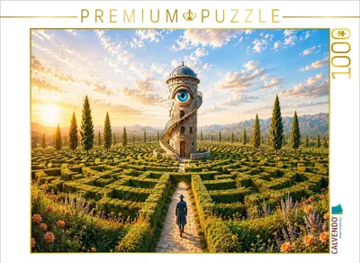 Produktbild von CALVENDO Puzzle Der Wächterblick | 1000 Teile Lege-Größe 64x48cm Foto-Puzzle für glückliche Stunden