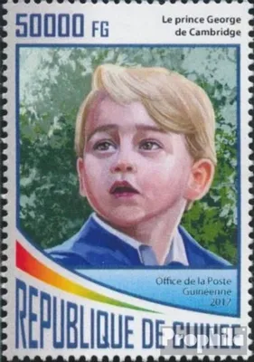 Produktbild von Briefmarken Guinea 2017 Mi 12759 (kompl. Ausgabe) postfrisch Prinz Georg