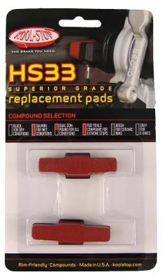 Produktbild von KoolStop Bremsschuh Magura salmon rot HS11 HS22 HS33 HS24 Bremsbelag nass Regen