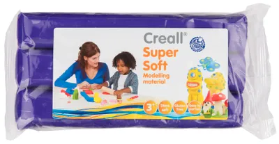Obrázok produktu pre Creall supermäkká plastelína 500g fialová