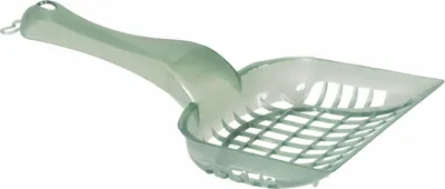 Produktbild von Europet Bernina Katzentoilettenschaufel Standard transparent/grün