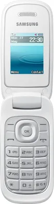 Produktbild von Samsung GT-E1270 Ceramic White Weiß Klapp Handy E1270 Ohne Simlock