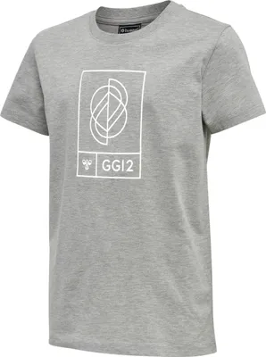 Produktbild von hummel hmlGG12 T-SHIRT S/S KIDS - GREY MELANGE - 164