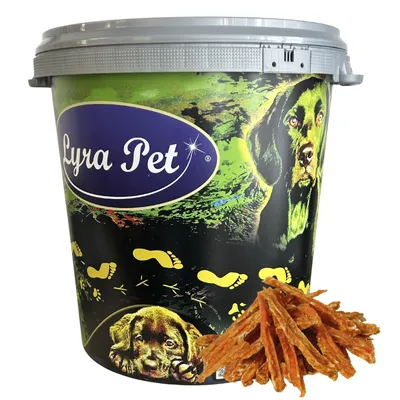 Produktbild von 5 kg Lyra Pet® Hühnerbruststreifen in 30 L Tonne