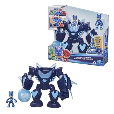Zdjęcie produktu dla PJ MASKS Robot Hero Mech figurka Kotboy + ROBOT Światło Dźwięk HASBRO F2152