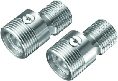 Produktbild von Schell S-Anschlussset 2 Stück, mit Vorabsperrung DN 15, 1/2" AG x 3/4" AG