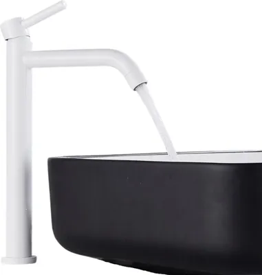 Produktbild von Waschbeck armatur, Wasserhahn Bad Slim Tube, Arbeitsplatte, Hochdruck, mit Regulierung von Wasserfluss und Wassertemperatur