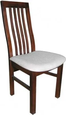 Produktbild von Design Lehnstuhl Gastro Sessel Holz Polster Moderner Esszimmer Stuhl Stühle Sitz